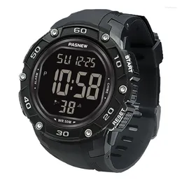 Wristwatches Waterproof Digital Watches Men Outdoor Multifunction Shockproof Hand Clock Silicone Original Electronic Sport Male