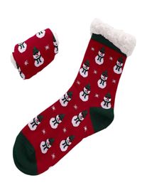 Girls Boys Slipper Socks Fuzzy Thick Warm Heavy Fleece lined Winter Socks Christmas Stockings For Child Kids6005661