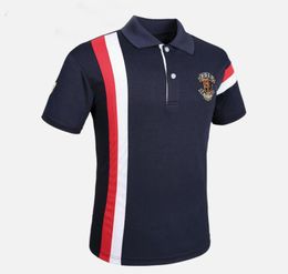 POLO Shirts Men Short Sleeve Fashion multicolor patchwork polo shirt boys 2019 New Summer Mens Breathable Polos Hommes shirt3636712