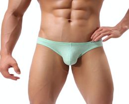 Sexy Men Underwear Briefs U Convex Big Penis Pouch Design Wonderjock Men Cotton Briefs for Man Bikini Cueca Gay4131896