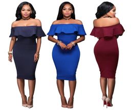 Bodycon Dresses Nightclub Sexy Dress Women Tube Top Thin Package Hip Dresses High Quality Brand Design OnePiece Short Skirt Whole5054187