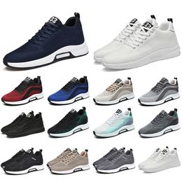 Style18 GAI Men Running Shoes Designer Sneaker Fashion Black Khaki Grey White Red Blue Sand Man Breathable Outdoor Trainers Sports Sneakers 40-45