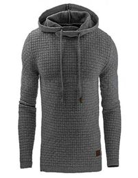 New Hoodies Men Male Plaid Hooded Sweatshirt Mens Hoodie Tracksuit Sweat Coat Casual Sportswear M4XL Drop 2925653