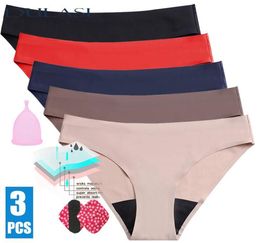 Women039s Panties Leak Proof Asorbent Period Underwear For Women Seamless Menstrual Pants Sexy Undies Incontinence Drop DULASI5236608