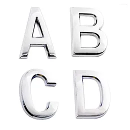 Decorative Figurines 5cm Self Adhesive Alphabet Plastic Letters A-Z To Customize Office Apart El Address Mailbox Door Number Signs