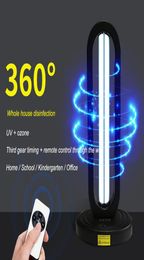 uv Light Air Sanitizer 110V Remote Control UV Disinfection Lamp Quartz Steriliser Bulb Household uvc Germicidal Lamp Kill Mite3721397