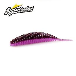 Baits Lures Super continent worm bait soft bait Tanta 49mm 65mm fishing bait Pesca carp fishing bait Isca artistic PVAQ240517