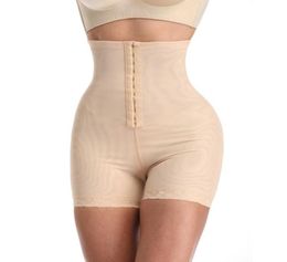 3 in 1 Waist Trainer Lace Hem Butt Lifter and Thigh Slimmer Shapewear Panty Women Bodyshaper Slimming Tummy Control Underwear Plus7280526