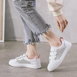 Casual Shoes 2024 Summer Women Sneakers Lace-up Comfortable Walking Breathable Women's Vulcanised Shoe Zapatillas Mujer