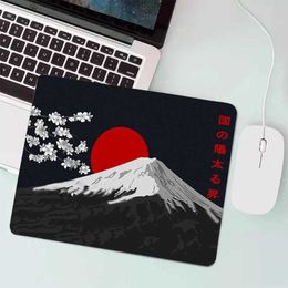 Mouse Pads Wrist Rests XS Kaii Chinese Style Mouse Pad Keyboard Table Mat Flower Mousepad Gaming Accessories Small Gamers Decoration Gamer PC Mausepad J240518