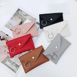 Waist Bags Leather Ring Chest Shoulder Multi-function Fashion Envelope Design Belt Pockets Phone Pouch For Girls Ladies