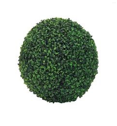 Decorative Flowers 1pc Large Green Artificial Plant Ball Topiary Tree Boxwood Wedding Party Home Outdoor Decor Plants Plastic Gras2753446