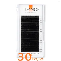 False Eyelashes TDANCE 30Case/Lot 16Rows Faux Lash Individual Eyelash Extension Lashes Russian Volume Professionals Soft Natural