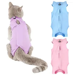 Cat Costumes Jumpsuit Weaning Suit Anti-licking After Kitten Recovery Clothes Vest Clothing Sterilization For Pet