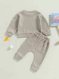 Clothing Sets Cute And Cozy Knit Sweater Pants Set For Borns - Adorable Fall Outfit Baby Boys Girls