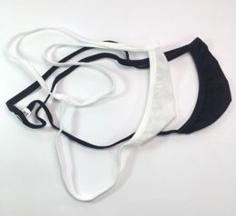 String Thong G2038 FUN Tiny Pouch Cannot Covered Shiny Sheer Polyester Micro Pouch Underwear4595143