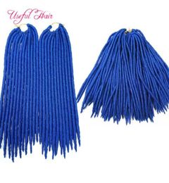 janet Collection 24strands Fauxlocs Braid Crochet Hair extensions 18Inch Dread Faux Locs Braids synthetic braiding hair4622301