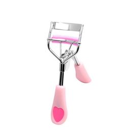 Peach Heart Handle Eyelash Curler Nature Refill Curl Eye Lash Cosmetic Make Up Eyelashes Curler Curling Lashes3533049