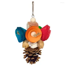 Other Bird Supplies Colourful Block Parrot Chew Toy Beaks Grinding For Cage Interactively 667A