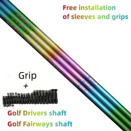 Golf shaft Rainbow Autoflex Golf driver shaft SF405SF505SF505XSF505XX Graphite Shaft wood shaft Free assembly sleeve and grip 240516