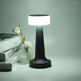 Table Lamps LED Desk Lamp Eye Protection Metal El Restaurant Bedside USB Rechargeable Bar Ambience Light