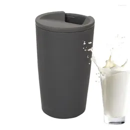 Mugs Straw Cups Coffee With Lid And Double-Wall Bottles Unbreakable Drinking Lightweight For Water Milk