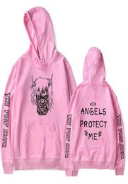 2019 New Lil Peep Hoodies Men Hooded Sweatshirts Men Pink Spring Autumn Hip Hop Harajuku Loose 4XL Hoodie Sweatshirt Streetwear X01285221