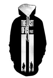 Men039s Hoodies Sweatshirts The Last Of Us 3D Print Game Printing Cosplay Sweatshirt Men Women Fashion Streetwear Hoodie Hip 7717885
