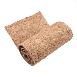 Carpets 20/25x100cm Natural Coconut Mat Coco Palm Planters Liner Sheet Garden Plant Flower Pot Basket Decoration Pet Reptile Carpet