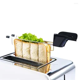 Baking Tools Stainless Steel Toast And Bread Rack Rectangle Food Display Tool For Air Fryer Accessories Sandwich Clamps