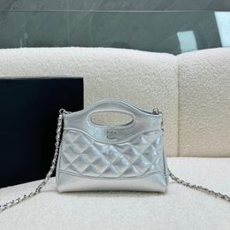 Designer 31 Bag Mini Einkaufstasche 5A Top -Qualität Frauen Luxus echtes Leder -Kuhwahnhahn -Cross -Body -Tasche Tasche Lady Umhängetasche 20 cm Geldbörse