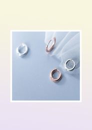 925 Sterling Silver Small Hoops Earrings for Women Girl Round Circle Earring Jewellery Ear Accessories7857320