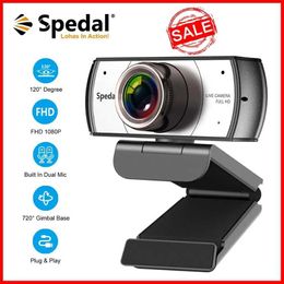 Webcams Spedal C920Pro 120 Wide angle Network Camera 1080P Full HD with microphone USB video conferencing suitable for laptops Mac PCs J240518