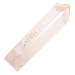 Party Supplies Makeup Costume Props 2024 Graduation Straps Student School Sash Ribbon Class Of Sashes