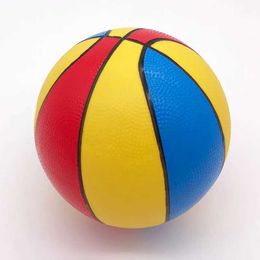 Sand Play Water Fun Childrens Basketball PVC Inflatable Bounce Ball Colourful Outdoor Fun Toys Water Games Swimming Pool Beach Rubber Ball Q240517