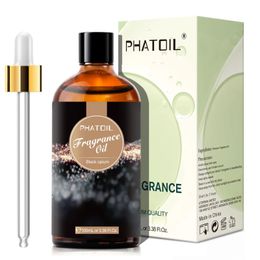 PHATOIL 100ml Magnolia Fragrance Essential Oil White Musk Fresh Linen Honeysuckle Peach for Aroma Candle Soap Lip Balm Making 240515