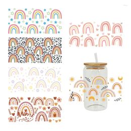 Window Stickers UV DTF Transfer Sticker Butterfly For The 16oz Libbey Glasses Wraps Bottles Cup Can DIY Waterproof Custom Decals D7718