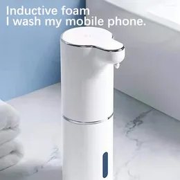 Liquid Soap Dispenser Automatic Foam Battery Operated Rechargeable Electroplate Adjustable Quiet Running Infrared Sensor Dispensers