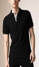 UK Men Casual Polo Shirt Horse England Fashion Short Sleeve Top Quality Man Solid Polos Cotton Summer Business TShirts Black Whit3113199