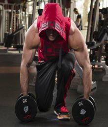Aolamegs Men Bodybuilding Tank Tops Sleeveless Hoodie Singlets Undershirt fit Fitness Muscle Men's Vest Casual Sportswear8654400