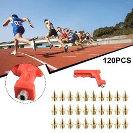 Waist Support 120pcs Brand Track Field Needle With Wrench Camping Outdoor Tools Replacements Parts 0.25inch