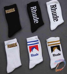 Men Women Socks Simple Letter High Quality Cotton European American Street Trend Couple In-tubel6343021