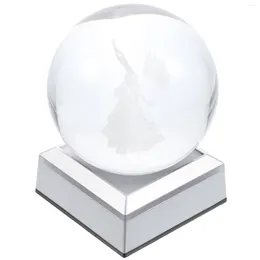 Table Lamps The Gift Crystal Ball Ornament Lamp Bedside Decorative Light Holder Night Room