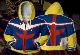 My Hero Academia Hoodie Izuku Midoriya So Todoroki Boku No Hero Academia Cosplay Costume Sweatshirt All Might Zipper Jacket X068677462