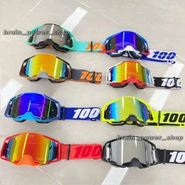 Okulary przeciwsłoneczne Desinger 100 Motocross Ski Goggle Goggle Mx Off Road Masque Helmets Gogle na motocyklowe okulary rowerowe rowerowe 506