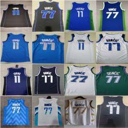 Kyrie Irving Basketball Jersey 11 Man City Luka Doncic Shirt 77 Earned Embroidery And Stitched For Sport Fans Classic Statement Breathable Top Quality
