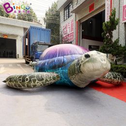 Ocean themed decoration sea turtle inflatable simulation inflatable turtle sea turtle shark jellyfish lobster model