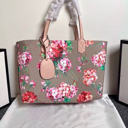 Fashion Handbag Women's Totes Bag Floral Print Letter Logo designed 38cm Outdoor Shopping Bag