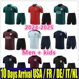 2024 2025 England Portuguese BrazilS Paris mbappe soccer jerseys Portuguesa football training shirt 24 25 Portugieser jogging jersey kits French maillot foot