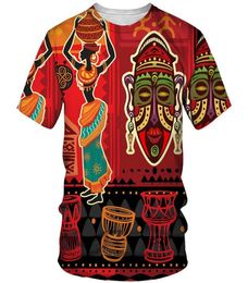 Men039s TShirts Fashion Mens African Printed Tee Tops Africa Dashiki Clothing Casual Short Sleeve T Shirt For Men Traditional 8276455